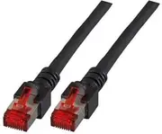 S/FTP CAT6 20m Black Snagless Brand