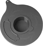 [Lawenme] Mixer Glass Bowl Cover for KitchenAid K5GB 5 Quart Tilt-Head Stand Mixer, Splash Guard with Add Ingredient Opening, Glass Bowl Lid to Prevent Ingredient Spills