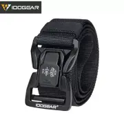 IDOGEAR Tactical Belt 1.5" Mens Belt Alloy Quick Release Buckle Hunting Army EDC