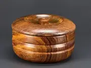 New Luxury Wooden Shaving Soap Bowl / Mug with Lid Cover For Men's Brush Urbane