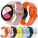 彩扣矽膠表帶運動錶帶ACTIVE2錶帶AMAZFIT BIPS 2米動青春版佳明VENU 2 PLUS手錶錶帶 20MM