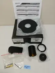Graff Sento G-7030-LM42S-BK-T Trim Plate w/Handle in Black New-Old Stock