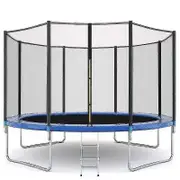 POTATO Top Trampoline Safety Net Children Indoor Outdoor Home Bouncer Adult Bed Guard Net-12ft(ONLY NET)