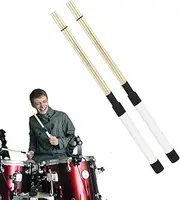 Wooden Drum Sticks for Drums - Drumsticks for Electric Drums 2 Pieces - Cool Drumsticks, Percussion Sticks Set, Electronic Drumsticks, Comfortable Grip for Drummers