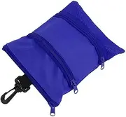 Tadill Golf Zipper Golf Ball Bag Lightweight, Multifunctional, Portable Valuables Holder for Keys Ball Markers Balls Cards