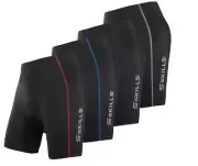 Skills Mens Quality Cycle, Cycling Shorts Coolmax® Anti-Bac Padding pants MTB