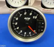Marshall 3092 5" Tachometer 10,000 RPM Memory Tach with Recal Pedestal Mount