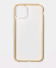 Heyday Mist Yellow Bumper Phone case for iPhone 11 /XR NEW!
