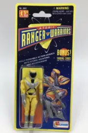 Lanard Atomic Ranger Warriors Brainstorm Conner Yellow Vintage Figure 1994 NIB