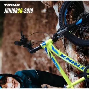 BIKEDNA JUNIOR3.0青少年前避震兒童登山車山地車20吋6段變速碟煞登山自行車、多色、堅固、容易騎乘，適合賠