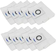 10 pack Replacement Vacuum Cleaner Filter Bags Compatible with ECOVACS DEEBOT X1 OMNI Turbo T10 T20 Robot Vacuum Cleaner…
