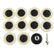 10mm Wool Polishing Wheel Buffing Pads Angle Grinder Wheel Felt Polishing DIY