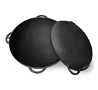Cast Iron Cauldron for Camping Kazan with Lid Frying Pan Lagman Казан Чугун