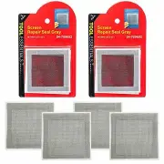 4 Door Window Screen Repair Patch Fix Net Parche Repara Puerta Ventana 3.5"x3.5"