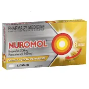 Nuromol Tab x 12 (Paracetamol and Ibuprofen)
