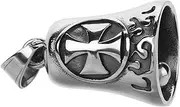 MUELODSIC Vintage Motorcycle Bell Retro Style Luck Bell for Bikes Durable Construction Easy to Install Motorcycle Accessory for Highway Riding and Safety