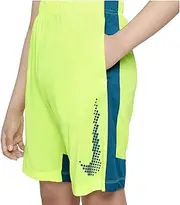 [Nike] Big Boys Dominate Graphic Shorts (Blue(DA0137-702)/V, Large)