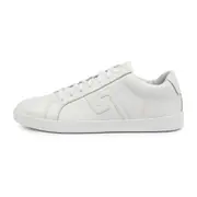Rollie Prime Men's Casual Walking Sneaker Shoe Lace Up White Leather