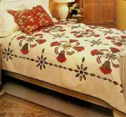 HUMMINGBIRD HEAVEN --- APPLIQUE VINTAGE QUILT PATTERN