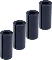 4Pcs Router Conversion Sleeve Tool Bit, 1/2" to 1/4" (12.7-6.35Mm) Router
