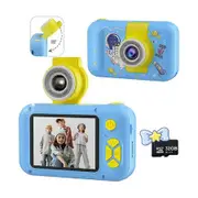 Selfie Camera for Kids with 32GB Card, 40MP Digital Camera for Girls Boys Aged 2-12, Perfect Christmas Birthday Festival Gift for Toddlers