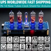 IN-14 Arduino Shield NCS314-4 Nixie Tubes Clock [without Arduino Power Supply]