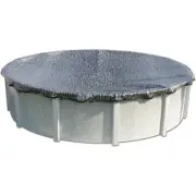 Hinspergers Poly Oval Micro Mesh Above Ground Winter Pool Cover, 8-Year Warranty