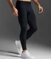 DEAL | 2XU Force Mens Compression Long Tights (Black/Nero)