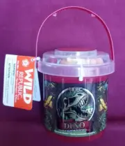 NEW Wild Republic 18 pc Dino Figurine Playset In Mini-Bucket *FREE SHIPPING