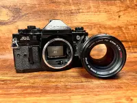 在飛比找Yahoo!奇摩拍賣優惠-佳能canon A-1 膠片相機 帶50mm f1.4 SS