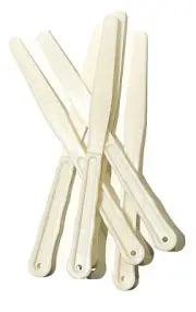 Reusable Plastic Straight Palette Knife (set of 3) only $3.75 a set!