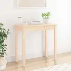 Console Table 80x40x75 cm Solid Wood Pine vidaXL