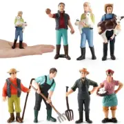 Enhance the Detail of Your Model Train Farm with Painted People Figures