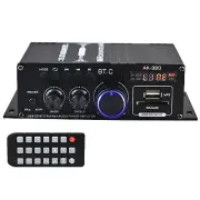 Mini Digital Bluetooth Power Amplifier HiFi Stereo Audio Amp HiFi 400W+400W