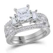1 5/8CTW-Diamond 1 CT-CPR BLISS BRIDAL SETS CERTIFIED