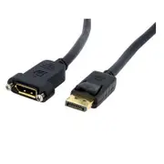 Startech DPPNLFM3 3ft DisplayPort Panel Mount Cable - F/M