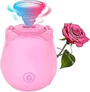 2025 Rose Shape Virbrater for Women Waterproof New Upgrade 10 Mode Gift (Pink)