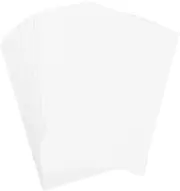 HOODANCOS 100pcs White Index Cards Blank Cardstock for Note Taking Studying and Writing Versatile Flashcards for Classroom Office and Home Use