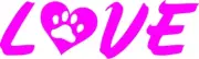 Love My Dog Puppy Pet Animal Lover Window Sticker Decal Labrador Pit Bull