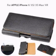 iPhone X XR XS Max for Apple PU Leather Case Cover Pouch Belt Clip