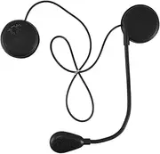 ELAYARD Motorcycle Helmet with Ultra-Thin Headset Built-in Microphone Cordless
