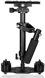 Wondalu S40 15.8'/40CM Handheld Steadycam Gimbal Stabilizer for DSLR Steadicam Canon Nikon GoPro AEE Video with Quick Release Plate