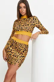 Print Skirt Set - Size 10, Women's Trial Loungewear