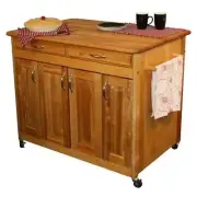 Catskill Craftsmen Butcher Block WorkCenter PLUS