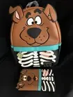 LOUNGEFLY HALLOWEEN Scooby Doo Skeleton Mini Backpack & WALLET SET on SALE