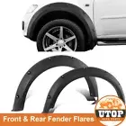 Front Matte Black Fender Flare for Mitsubishi Triton 2006-2014 MN ML Wheel Guard