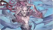 Ultra PRO - Dominaria Remastered Black Stitched Playmat ft. Mystic Remora - Protect Your Cards During Gameplay from Scuffs & Scratches, Perfect as Oversized PC Mouse Pad for Gaming & Desk Mat