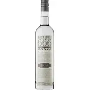 [666 Pure] 666 Pure Tasmanian Vodka 700mL