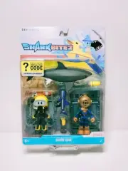 Roblox DevSeries Shark Bite 2 Cage Figure Set w/ Exclusive Virtual Item Code NIB