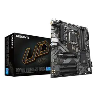 【GIGABYTE 技嘉】組合套餐(Intel i5-12400+技嘉 B760 DS3H AX DDR4+美光 DDR4 3200 16G)